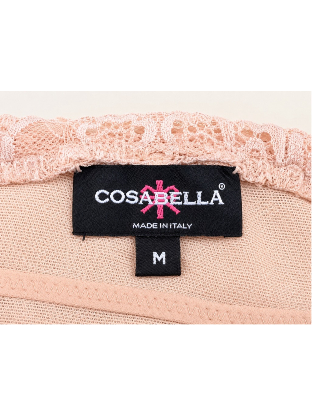 Cosabella Made in Italy Blush Pink Floral Lace Tank Top Medium - Picture 6 of 9